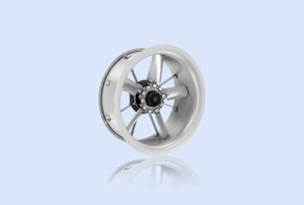 EC medium-pressure axial fan from ebm-papst for industrial applications requiring high airflow